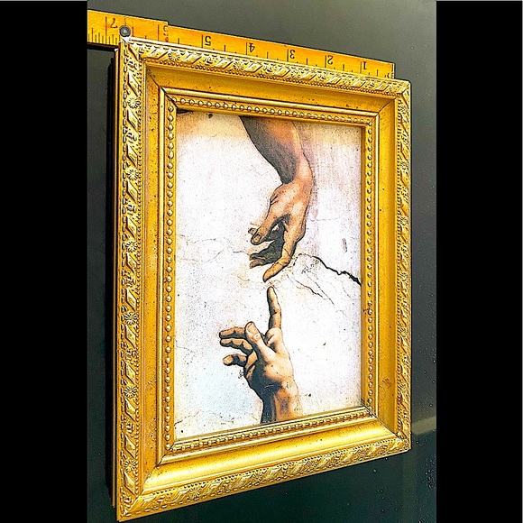 Michelangelo’s God and Adam - Picture 3 of 3